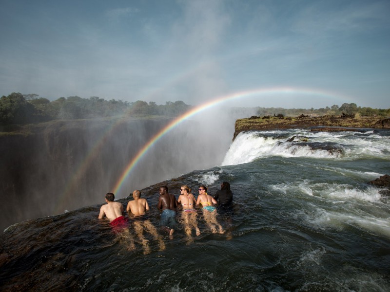 Livingstone Island and Devil’s Pool Walking Safari