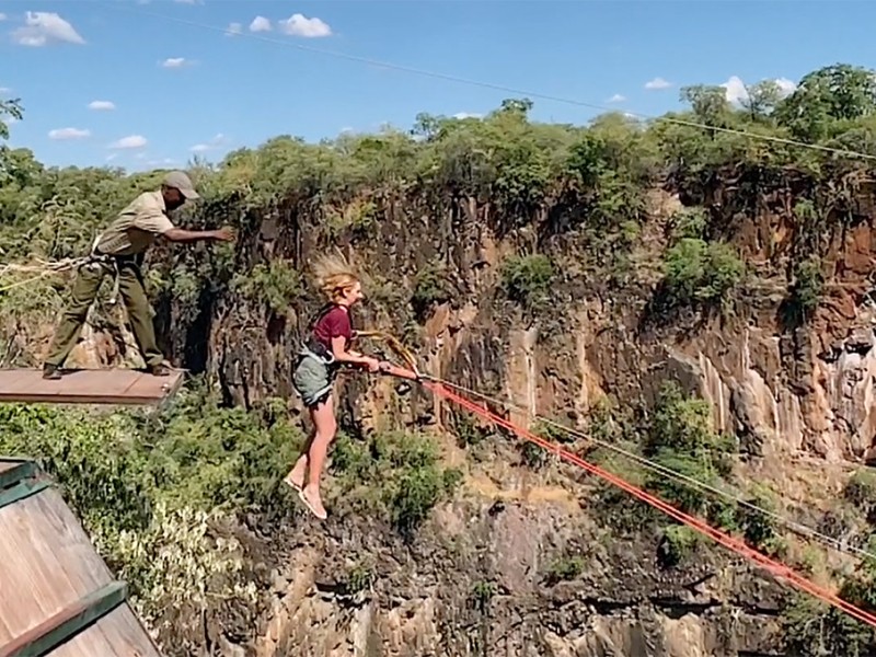 Victoria Falls Gorge Swing